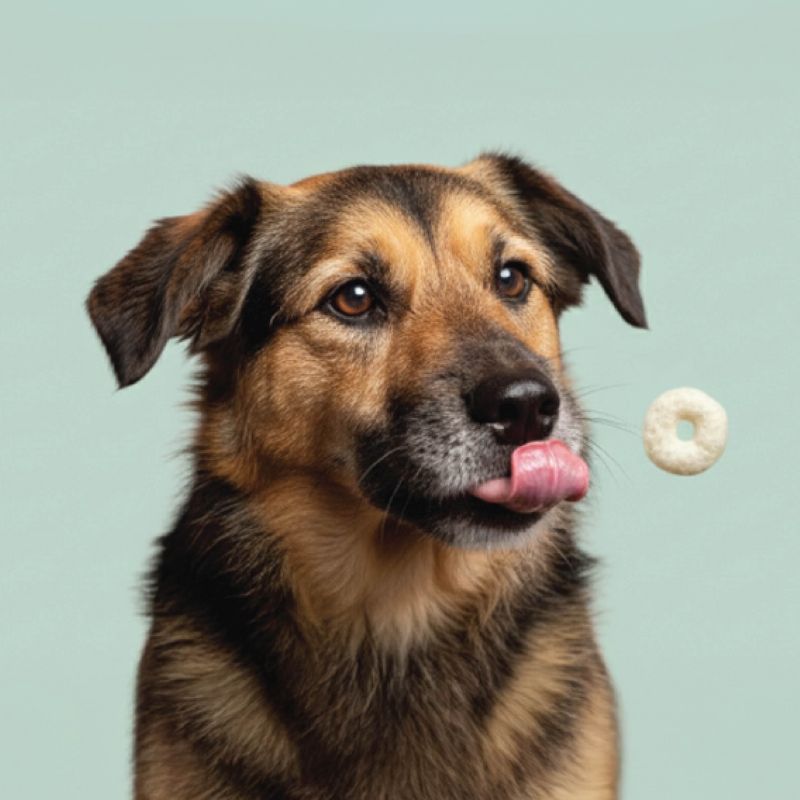 Happy dogs Resy and Mungdak with Pupsday treats