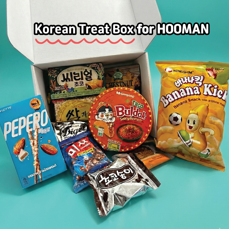 Korean Snack Box for Human